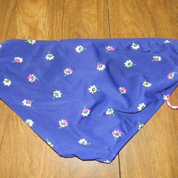 Old Navy XS Blue Flowers Bikini Bottom - Picture 3 of 3